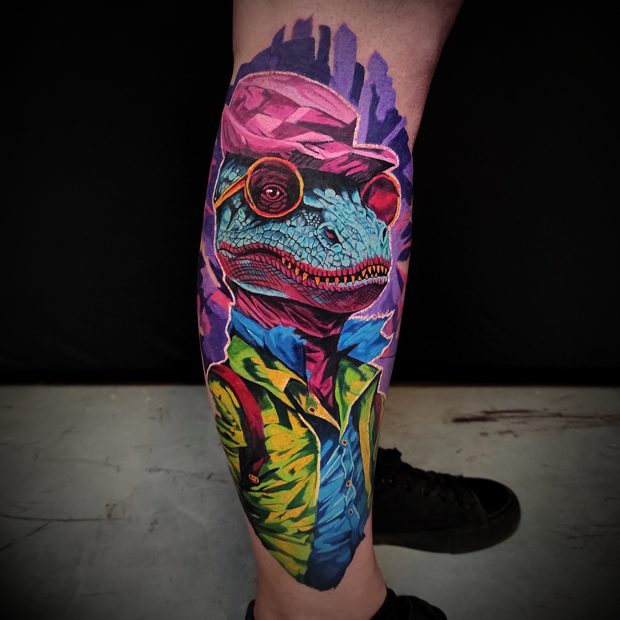 DINOCITYTATTOO – tatuaż dinozaura #7 – DINKZ ART