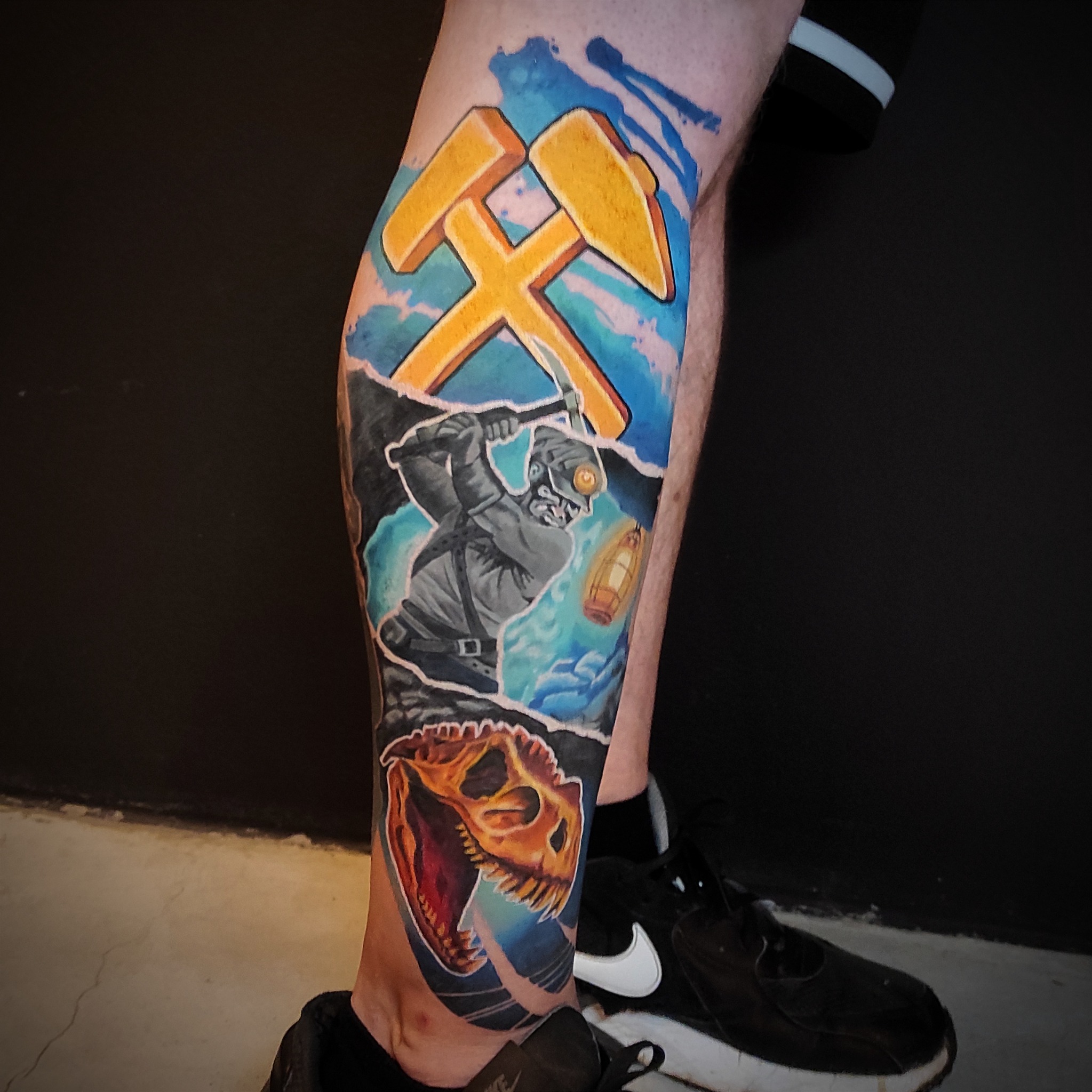DINOCITYTATTOO – tatuaż dinozaura #8 – DINKZ ART