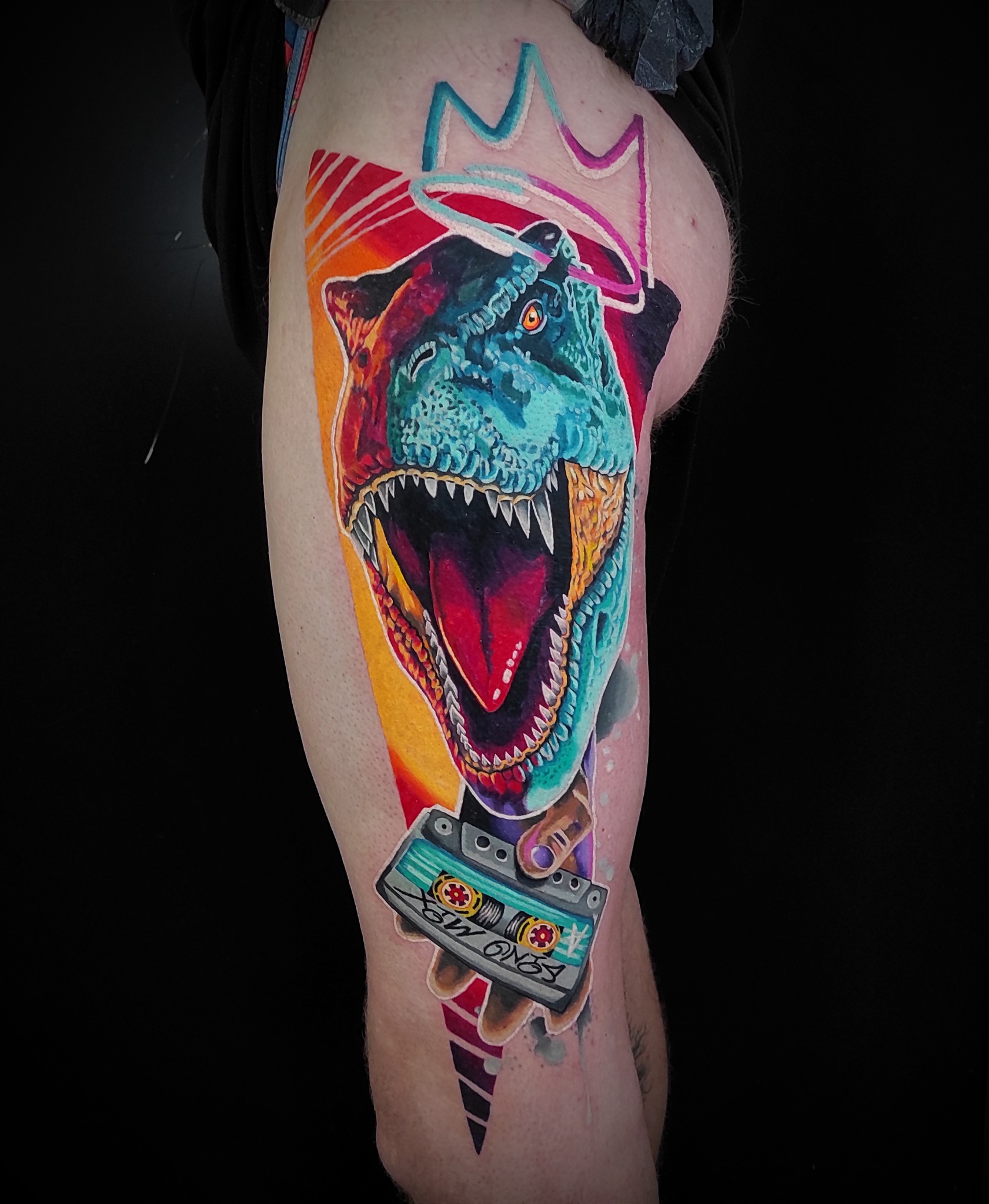 DINOCITYTATTOO – tatuaż dinozaura #10 – DINKZ ART