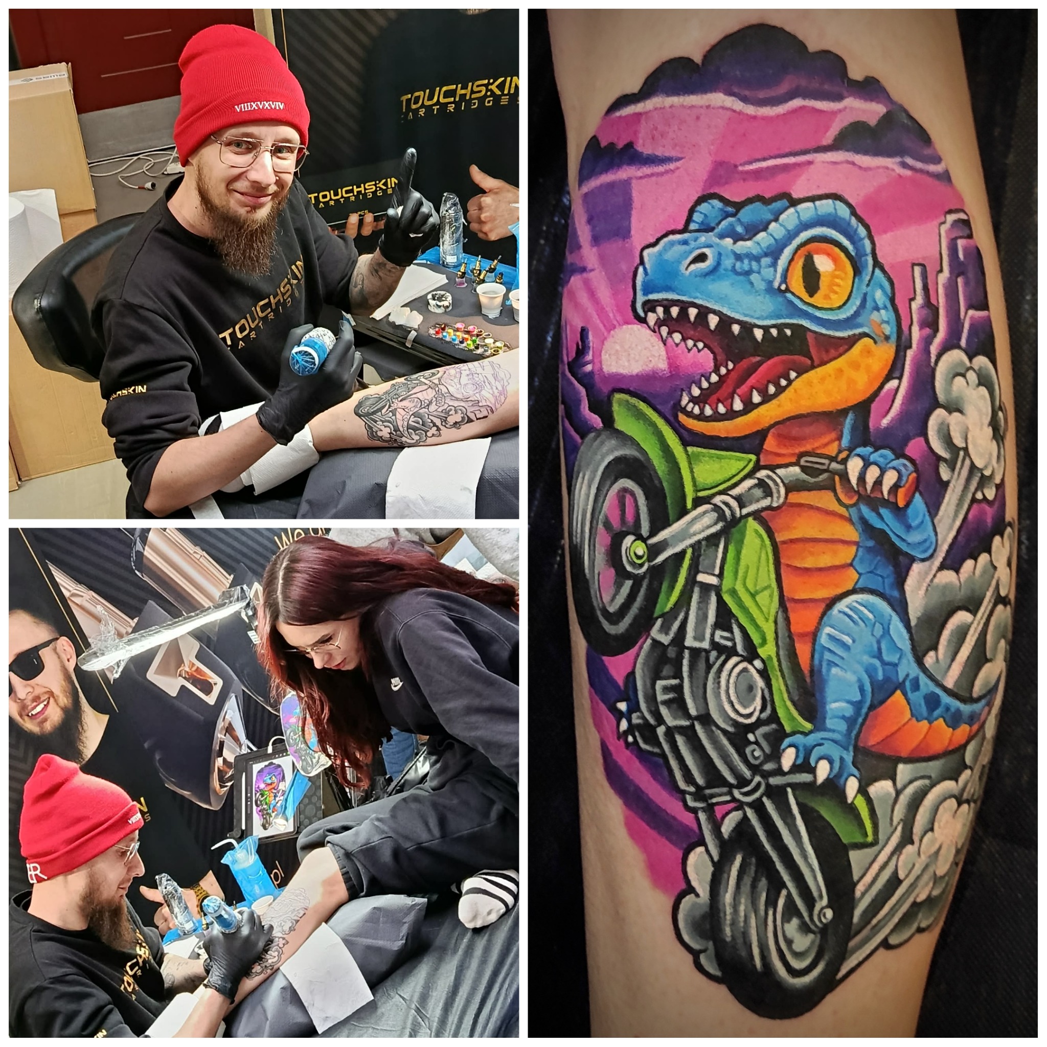 DINOCITYTATTOO – tatuaż dinozaura #18 – DINKZ ART